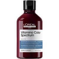 Шампунь синий L'Oreal Professionnel Serie Expert Vitamino Color Spectrum нейтрализующий для окрашенных волос, 300 мл