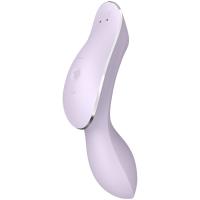 Стимулятор клитора Satisfyer Curvy Trinity 2 Violet с вибрацией