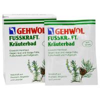 Ванна травяная Gehwol Fusskraft для ног, 10 пакетов / 200 г
