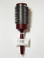 Щетка Acca Kappa Basic пластиковая для волос, бордовая, в пластиковом блистере, 53 мм