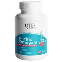 БАД Qtem Pacific Omega-3 Омега-3+АГЭ комплекс для клеточной защиты, 120 капсул