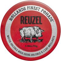Помада красная Reuzel Red Pomade для укладки волос, 95 г