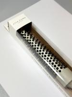 Щетка Acca Kappa Wavy конусообразная для волос, серая, в картонной коробке, 30 мм