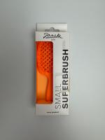 Щетка Janeke Superbrush Small для волос, флуоресцентно-оранжевая