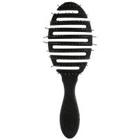 Щетка Wet Brush Pro Flex Dry Black для быстрой сушки волос, черная