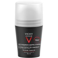 Дезодорант шариковый Vichy Homme против избыточного потоотделения с защитой 72 часа, 50 мл