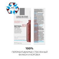 Сыворотка интенсивная La Roche-Posay Retinol B3 против глубоких морщин, для выравнивания цвета лица и текстуры кожи, 30 мл