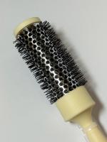 Щетка Acca Kappa Basic пластиковая для волос, желтая, в пластиковом блистере, 35 мм