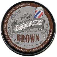Помада оттеночная Beardburys Color Hair Pomade Brown для укладки волос, коричневая, 100 мл