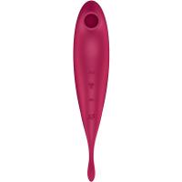 Вибратор Satisfyer Twirling Pro Connect App Dark Red