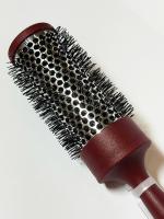 Щетка Acca Kappa Basic пластиковая для волос, бордовая, в пластиковом блистере, 43 мм