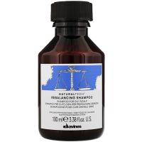Шампунь балансирующий Davines Natural Tech Rebalancing для жирных кожи головы и волос, 100 мл