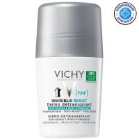 Дезодорант-антиперспирант шариковый Vichy Invisible Resist, 50 мл