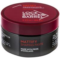Паста матовая для мужчин Lock Stock & Barrel Mattify Shaping Paste для укладки волос, 100 г
