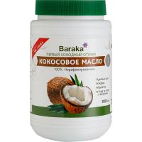 Масло кокосовое Baraka Extra Virgin нерафинированное, 1000 мл