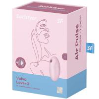 Стимулятор клитора Satisfyer Vulva Lover 3 Pink с вибрацией