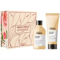 Набор весенний L'Oreal Professionnel Serie Expert Absolut Repair для восстановления поврежденных волос, 300 мл + 200 мл