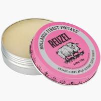 Помада розовая Reuzel Pink Pomade Grease для укладки волос, 95 г