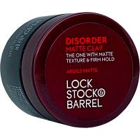 Глина жесткая для мужчин Lock Stock & Barrel Disorder Matte Clay для укладки волос, 30 г