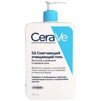 Гель смягчающий очищающий CeraVe SA для сухой, огрубевшей и неровной кожи, 473 мл