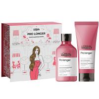 Набор зимний L'Oreal Professionnel Serie Expert Pro Longer для восстановления волос по длине, 300 мл + 200 мл