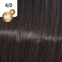 Крем-краска стойкая Wella Professionals Koleston Perfect ME + для волос, 4/0 Коричневый натуральный