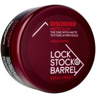 Глина жесткая для мужчин Lock Stock & Barrel Disorder Matte Clay для укладки волос, 100 г