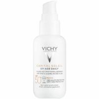Флюид солнцезащитный Vichy Capital Soleil Uv-Age Daily SPF 50+ для лица, 40 мл