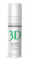 Гель-маска Medical Collagene 3D Q10-Aсtive для лица с коэнзимом Q10 и витамином Е, антивозрастной уход для сухой кожи, 130 мл