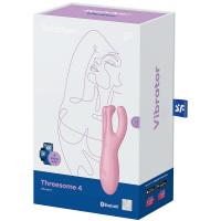 Вибратор Satisfyer Threesome 4 Connect App Pink