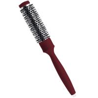 Щетка Acca Kappa Basic пластиковая для волос, бордовая, в пластиковом блистере, 25 мм