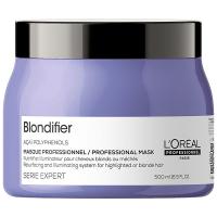 Маска L'Oreal Professionnel Serie Expert Blondifier Gloss для сияния осветленных и мелированных волос, 500 мл