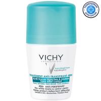 Дезодорант-антиперспирант шариковый Vichy против белых и желтых пятен, 50 мл