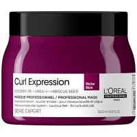 Маска интенсивно увлажняющая L'Oreal Professionnel Serie Expert Curl Expression Rich для всех типов кудрявых волос, 500 мл