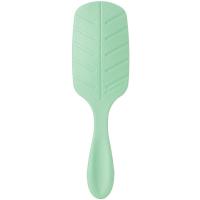 Эко-щетка Wet Brush Go Green Treatment And Shine Tea Tree Oil с маслом чайного дерева для спутанных волос
