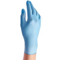 Перчатки смотровые нитриловые Benovy голубые, размер L, 50 пар