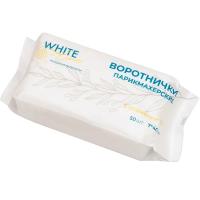 Воротнички парикмахерские White Line из спанлейса в сложении Z, 50 шт