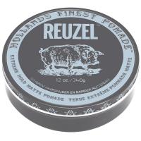 Помада серая Reuzel Extreme Hold Matte Pomade экстрасильной фиксации для укладки волос, 340 г