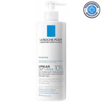 Молочко La Roche-Posay Lipikar Lait Urea 10% тройного действия для сухой и огрубевшей кожи детей и взрослых, 400 мл