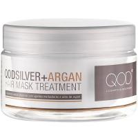 Маска Qod Professional Silver + Argan с аргановым маслом для придания волосам серебристого оттенка, 210 мл