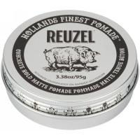 Помада матовая Reuzel Concrete Hold Matte Pomade сильной фиксации для укладки волос, 95 г
