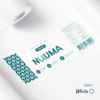 Простыня одноразовая Nuuma Premium White белая, 80 х 200 см, 1 рулон, 75 шт