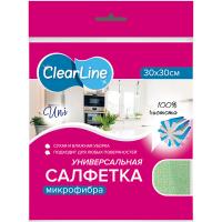 Салфетка универсальная Clear Line Uni из микрофибры, 30х30 см