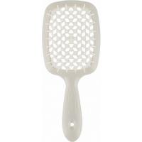Щетка Janeke Superbrush малая, серо-белая, 17.5х7х3 см