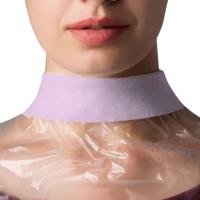 Воротнички парикмахерские Мой Салон из спанлейса, сиреневые, 7х40 см, 40 г/м2, 100 шт