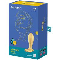 Вибратор анальный Satisfyer Intensity Plug Connect App Gold