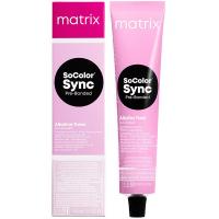 Крем-краска Matrix SoColor Sync Pre-Bonded 7VA средний блондин перламутрово-пепельный, 90 мл