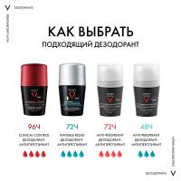 Набор дезодорантов Vichy Homme для чувствительной кожи с защитой 48 часов, 2 шт
