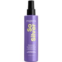 Спрей мультифункциональный Matrix Total Results So Silver 10 в 1 для холодного светлого блонда и седых волос, 200 мл