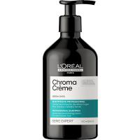 Шампунь-крем L'Oreal Professionnel Serie Expert Chroma Creme с зеленым пигментом для нейтрализации красного оттенка, 500 мл